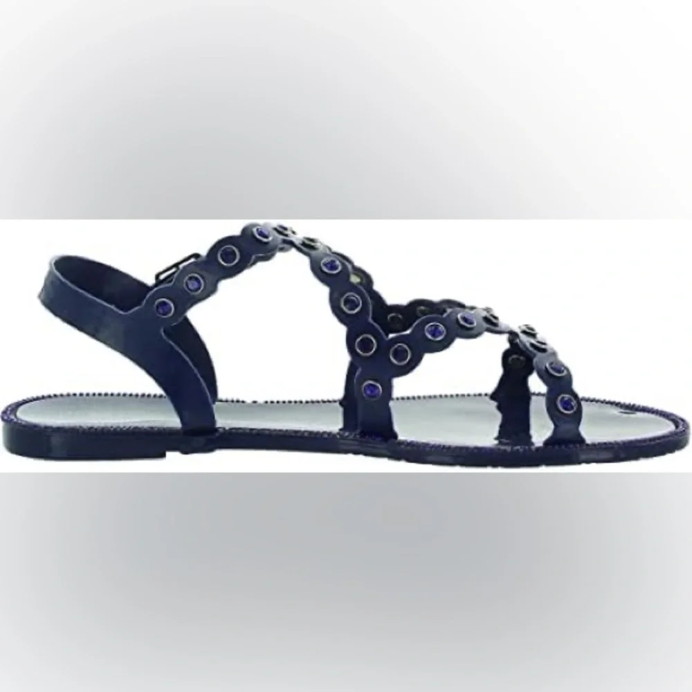 🖤🖤Kenneth Cole Reaction Women's Dahlia Jelly Jewel Sandal Platform Size 10
